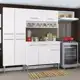 Madesa Emilly G2007009 armário de cozinha compacta completa top com armário e balcão cor branco em oferta