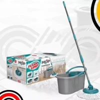 Imagem da promoção Esfregão Mop Giratório Fit Spin Esfregão com Balde 8L