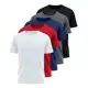 Kit 5 Camisetas Básicas Masculina Dry Fit Lisa Tradicional em oferta