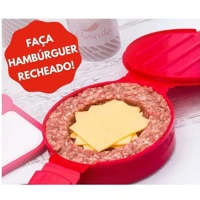 Imagem da promoção Hamburgueira Forma Para Hambúrguer Artesanal Recheado Caseiro Plasutil