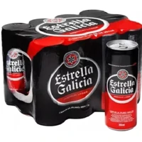 Imagem da promoção Pack de Estrella Galicia Galicia Pilsen LT 350ml 12 Unidades