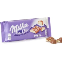 Imagem da promoção Chocolate Bubbly White Milka 100g