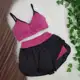 Conjunto Top + Short Duplo Suplex DryFit Boxeadora Fitness Treino Academia em oferta