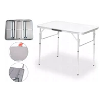 Imagem da promoção Palisad portátil mesa dobrável alumínio cor Branco 90cm x 60cm x 70cm