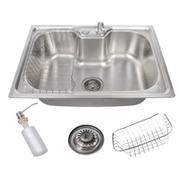 Imagem da promoção Cuba Gourmet Cozinha Aço Inox Com Acessórios 60x42cm