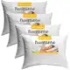 Kit 4 Travesseiros Macio de Fibras Siliconadas Lavável Toque Suave 50x70cm BF Colchões em oferta