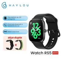 Imagem da promoção Haylou RS5 SmartWatch 2.01"AMOLED BluetoothCalling À Prova D'água Esportivo Relógio Inteligente 20da