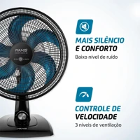 Imagem da promoção Ventilador de Mesa Maxis 6 pás 40cm V-40-MX-B