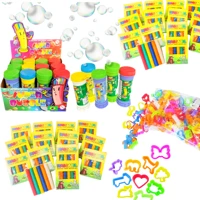 Imagem da promoção Kit 25 Massinha de Modelar + 25 Bolha de Sabão + 25 Cortador Molde Kit Festa Lembrancinha Infantil