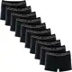 Kit Com 10 Cuecas Boxer Algodão Adulto Usee Brasil em oferta