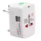 Adaptador De Tomada Universal Com 2 Entradasd Usb em oferta
