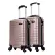 Conjunto Mala de bordo PP e P rígida rodas 360º Chicago Swiss Move Champagne em oferta