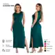 Vestido Feminino de algodão midi em oferta