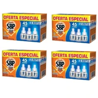 Imagem da promoção Kit 04 Repelente Elétrico Líquido SBP 45 Noites com 3 Refis 35ml Cada (12 Unidades)