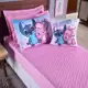 Colcha Cobre Leito Solteiro 5 Pçs Sleep Matelado Stich Rosa em oferta