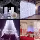 Cortina de 300 leds cascata com controle efeitos - pisca e animações - para decoração de natal event em oferta