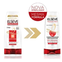 Imagem da promoção Condicionador Restaurador Total 5+ Complexo Reparador com Micro Queratina L'Oréal Paris Elseve 400ml