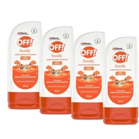 Imagem da promoção Kit 4 Repelentes Loção Off! Family 200ml cada