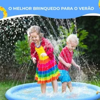 Imagem da promoção Piscina Sprinkler Esteira Infantil Chafariz 170cm YG-020 - Brastoy