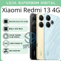 Imagem da promoção Celular Xiaomi Redmi 13 4G | Câmera 108MP , Processador Mediatek Helio G91 Ultra, Bateria 5030mah Ve