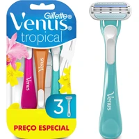 Imagem da promoção Aparelho de Depilação Gillette Venus Tropical - 3 unidades