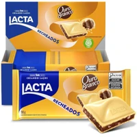 Imagem da promoção Chocolate Lacta Recheado Ouro Branco Caixa Com 17 Unidades De 98g