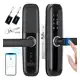 Fechadura Digital Biometria Eletrônica Wi-Fi Tuya em oferta