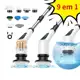 Escova De Limpeza Ajustável Janela Banheiro e Cozinha Ferramenta 9 em 1/ 7 em 1 Recarregável em oferta