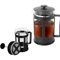 Imagem da promoção Cafeteira Wincy 600ml Vda1502 Manual Preta Prensa Francesa Cremeira