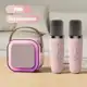 K12 Caixa de som sem fio com microfone Karaokê, Mini Alto-falante Bluetooth portátil 1/2 Mic em oferta