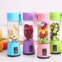 Imagem da promoção Liquidificador portátil mini USB sem fio, pode ser agitado, com 6 lâminas, liquidificador elétrico r