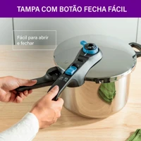 Imagem da promoção Panela de Pressão Fechamento Externo Secure Trendy 4L - Rochedo Easy