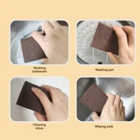 Imagem da promoção Esfregão de esponja mágica para limpeza de panelas e remoção de ferrugem e manchas.