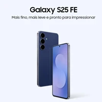 Imagem da promoção Celular Samsung Galaxy S25 FE 5G, 256GB, 8GB, Câmera Tripla