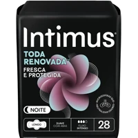 Imagem da promoção Absorvente Intimus Toda Renovada Noite - 28 Unidades