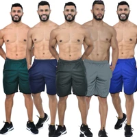 Imagem da promoção Kit 5 Bermuda masculina street Fitness para atividade física e academia Garra Sport