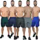 Kit 5 Bermuda masculina street Fitness para atividade física e academia Garra Sport em oferta