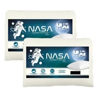Imagem da promoção Kit 2 Travesseiros Nasa Alto Visco 13cm Hug Comfort Premium Padrão