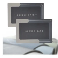 Imagem da promoção Kit 2 Tapetes De Banheiro Mágico Ultra Absorvente 40x60cm