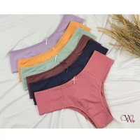 Imagem da promoção KIT 5 CALCINHAS FEMININAS PALA ALTA CONFORTO FORRO ALGODÃO