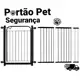 Portão Pet Grade Para Cachorro (78cm A 153cm) Cercado de Proteção em oferta