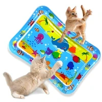 Imagem da Promoção Tapete Inflável com Água para Gatos Estímulo Sensorial Diversão Interativa Pets Cachorro Brinquedo