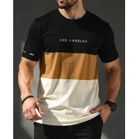 Imagem da promoção Camiseta Masculina Los Angeles Plus Size Camisa Streetwear