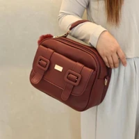 Imagem da promoção Bolsa Feminina Com Alça Lateral Transversal Faixa de Mão De Couro B736 AMY