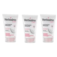 Imagem da promoção Kit com 3 UN Desodorante Cremoso Herbíssimo Rosa Mosqueta & Niacinamida 55g