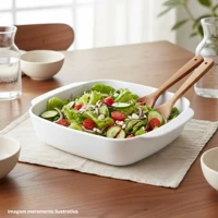 Imagem da promoção Travessa de Vidro Opalino Retangular 2L para Forno e Mesa com Alta Durabilidade