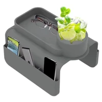 Imagem da promoção Porta Copo Sofá Apoio Braço Suporte Esteira Silicone Cinza