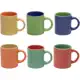 Jg 6 Mini Canecas Cafe 80Ml Colorido Cr501 Mimo Style em oferta