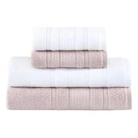 Imagem da promoção Jogo De Toalhas Buddemeyer Bella Extra Soft Banho 4 Peças Branco/bege (Várias cores)