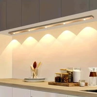 Imagem da promoção Luz de LED com Sensor para Armário 60cm Ultra Fina 3 Cores, Recarregável (Branco/Quente/Natural)-F9